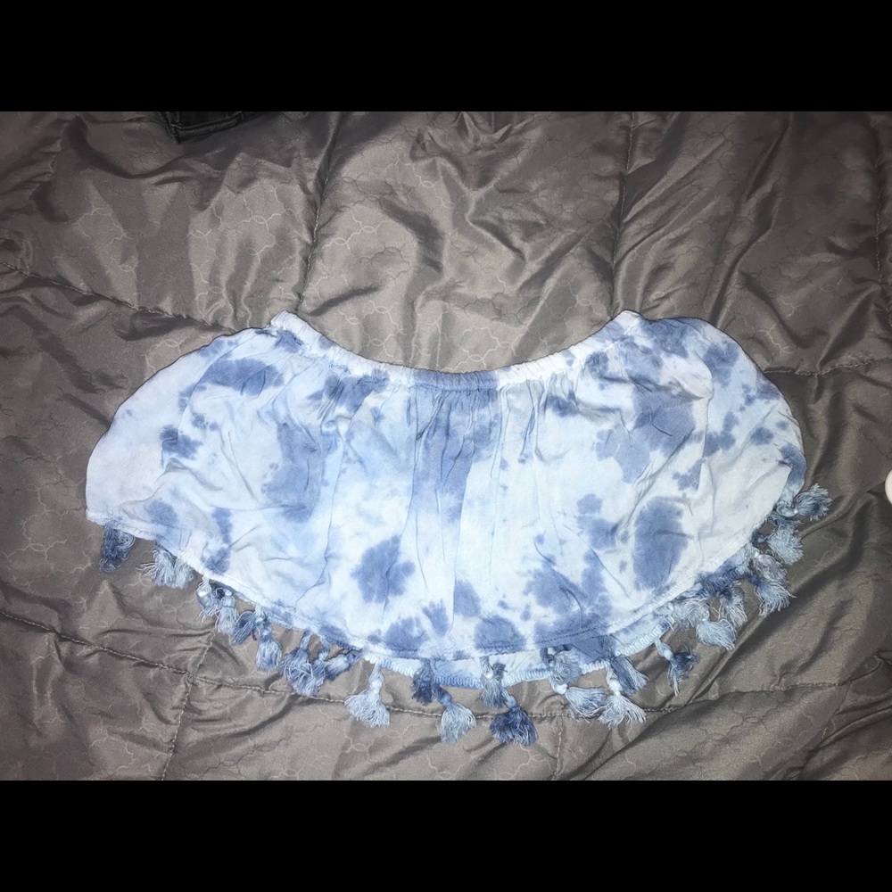 Tie Dye Bandeau Top New w/o tags